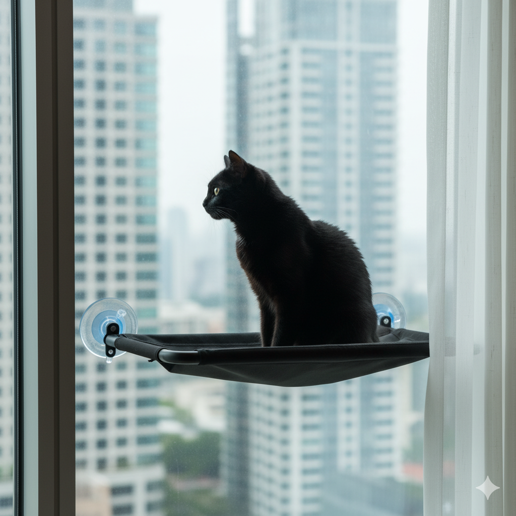 Playcatz™ Deluxe Window Cat Hammock