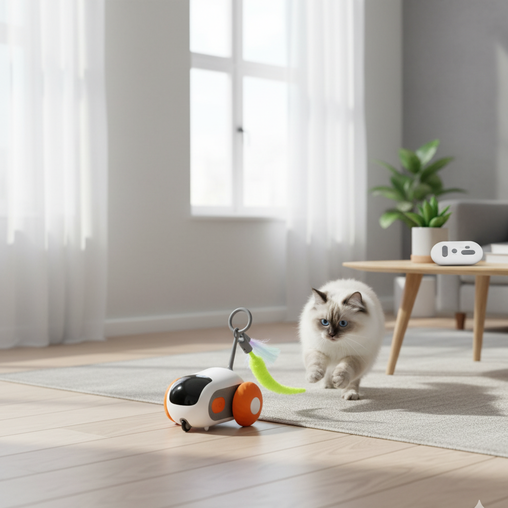 AutoHunter™ - Interactive Robotic Cat Toy