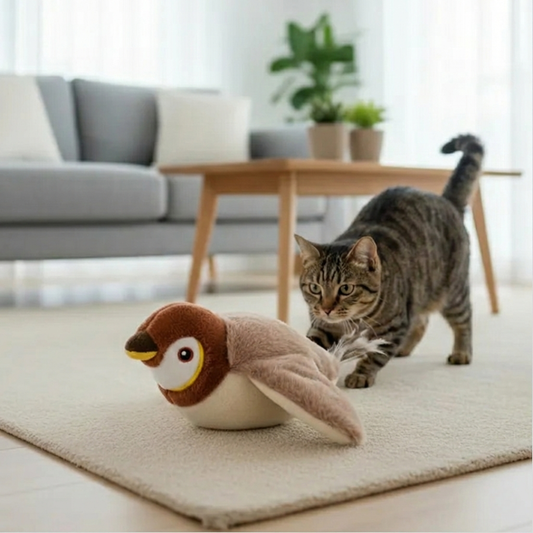 FlappyBird™ - Interactive Bird Toy for Cats